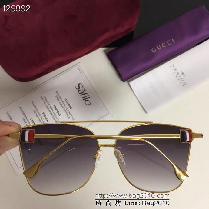 GUCCI古馳 GG0467 2019新款上市 男女款百搭墨鏡  lly1616
